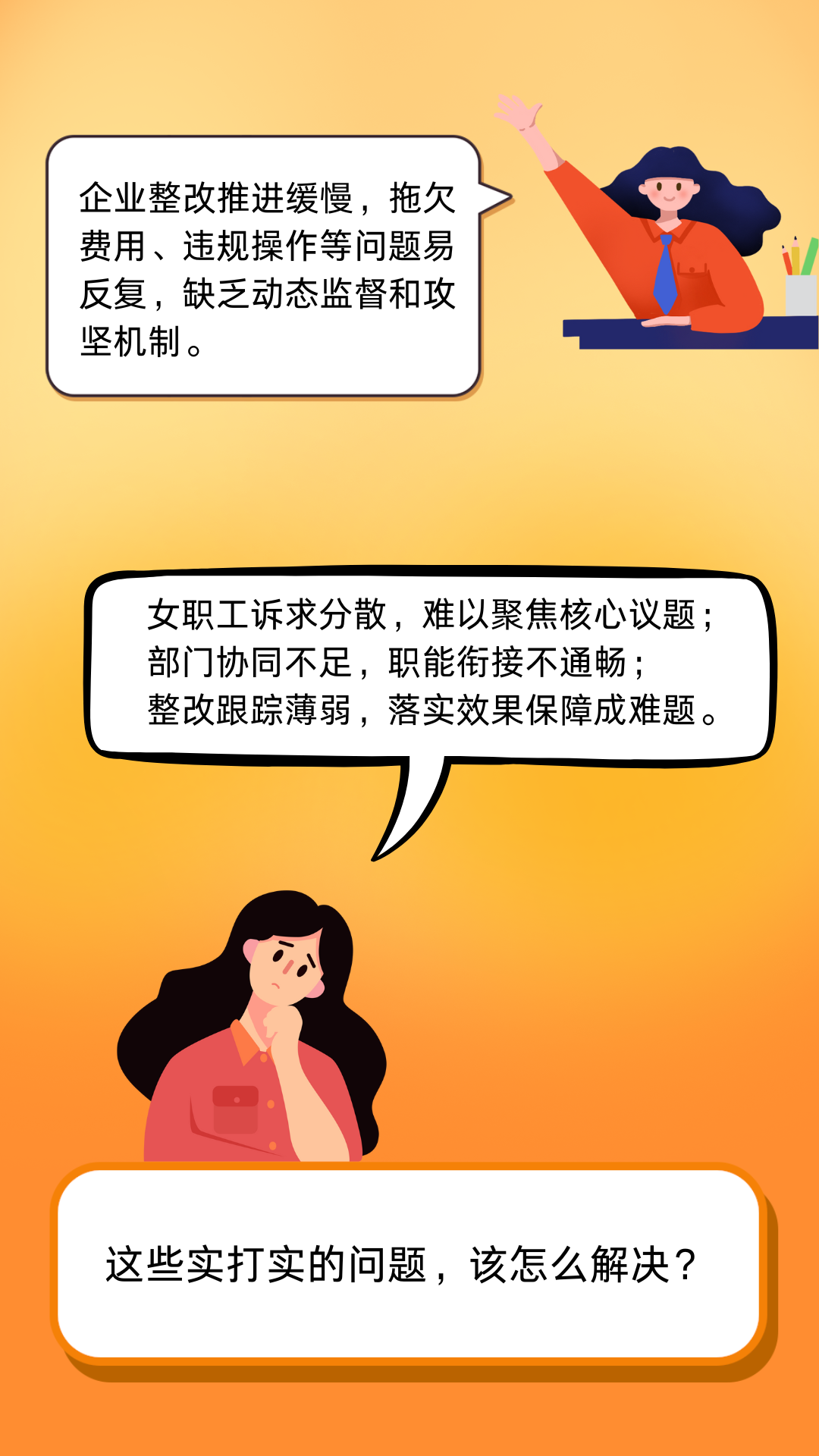 女職工權(quán)益保護(hù)存在哪些問題？（第二頁）
